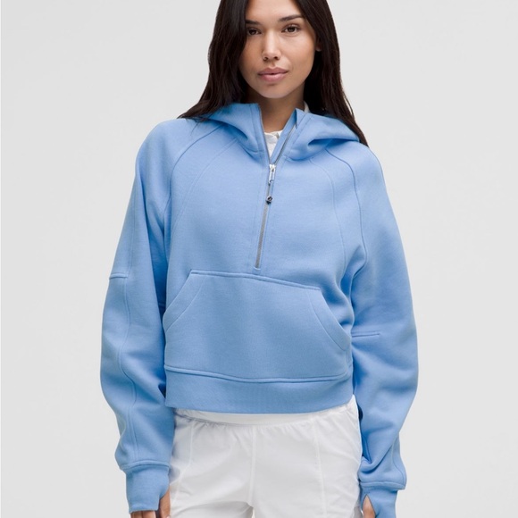 Lululemon Athletica Light Blue Hoodie - Picture 1 of 7